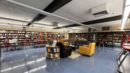 Simons Middle School Library in Pomona