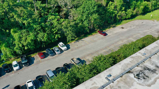 Williams Middle School Parking Lot - Front in Houston