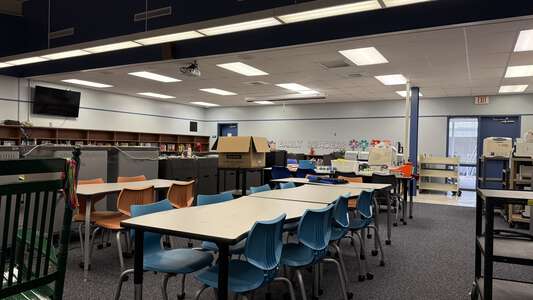 Calusa Elementary School Library in New Port Richey