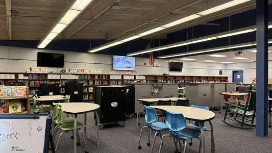 Calusa Elementary School Library in New Port Richey