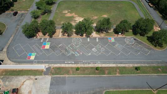 McKee Road Elementary School Parking Lot - Blacktop in Charlotte 2