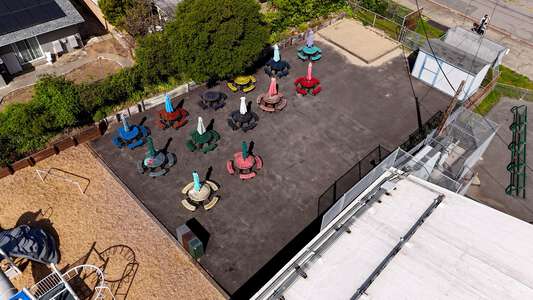 Mary E. Silveira Elementary School Lunch Area in San Rafael