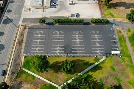 Valley View Middle School Parking Lot - Side in Simi Valley