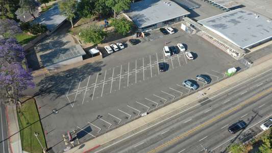 Handy Elementary School Parking Lot in Orange