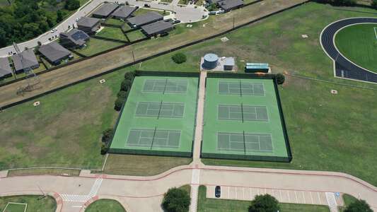 Prairie Vista Middle School Tennis Courts in Fort Worth 2