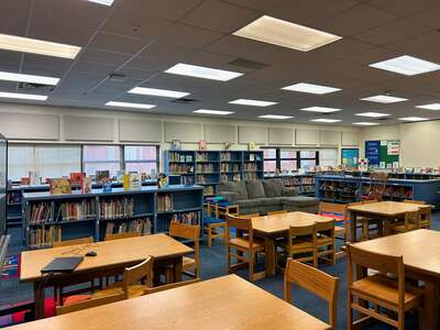 Morningside Elementary School Library in Fort Worth