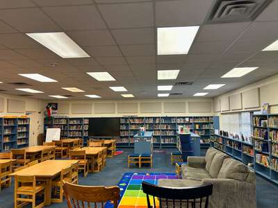 Morningside Elementary School Library in Fort Worth