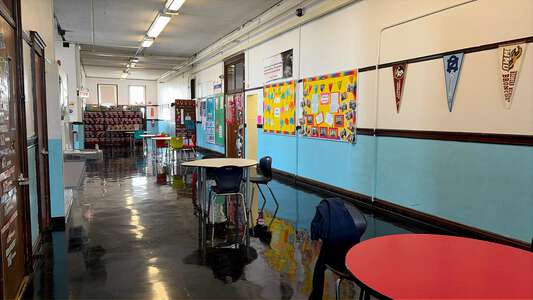 Plamondon - Ambrose Plamondon Elementary School Library in Chicago