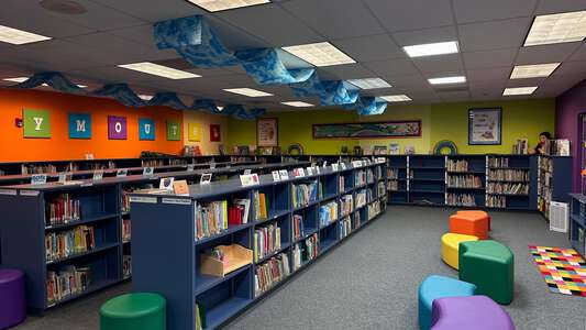 Plymouth Elementary School Library in Monrovia