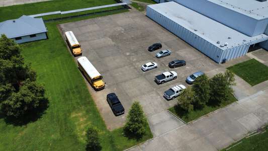John Ehret High School Parking Lot - SPED Bus in Marrero 2