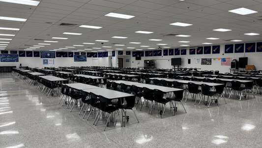Salem Middle School Cafeteria in Virginia Beach