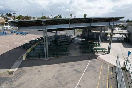 Balboa Elementary School Lunch Court in San Diego