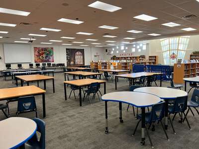 Bailey - Dr. William H. (Bob) Middle School Library in Las Vegas