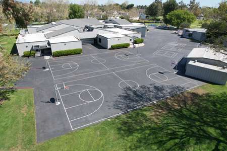 Westwood Training Center Outdoor Basketball Courts in Irvine 3