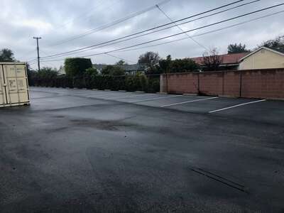 Evans Elementary School Parking Lot - Side in Garden Grove