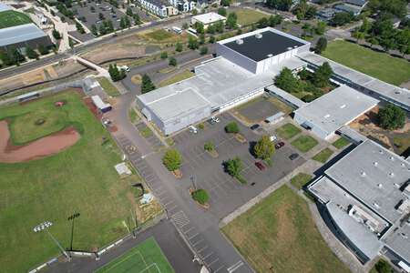 South Eugene High School Parking Lot - Back in Eugene