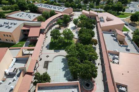 Dallas Ranch Middle School Outdoor Area in Antioch