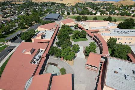Dallas Ranch Middle School Outdoor Area in Antioch