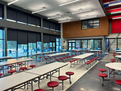 Walnut Hill Elementary School Cafeteria in Dallas