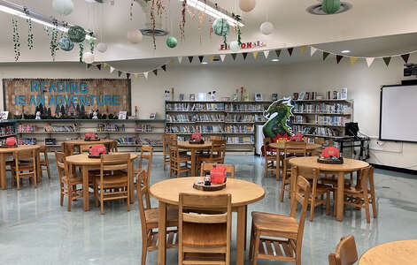 Royal Green Elementary School Media Center in Miami