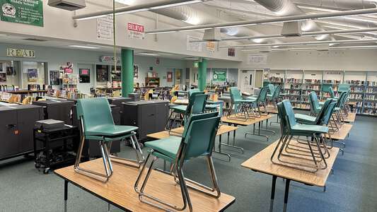 Black Diamond Middle School Library in Antioch