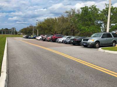 Ventura Elementary School (OCPS) Parking Lot - Side in Orlando 2