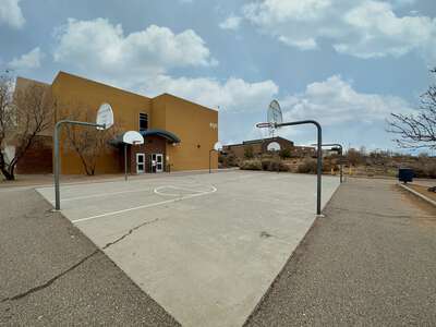 Sunset View Elementary School Outdoor Basketball Courts in Albuquerque
