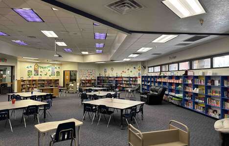 Central Elementary School Library in Nampa