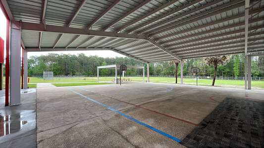 Cunningham Creek Elementary School Outdoor Basketball Court in St. Johns 4