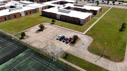 Jones Middle School Parking Lot - Tennis Courts in Humble 2
