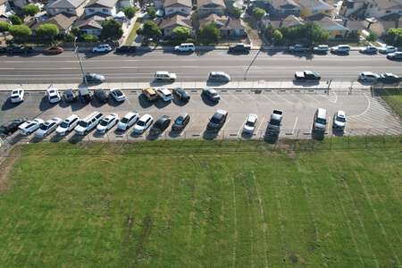 Lexington Elementary School Parking Lot in Pomona