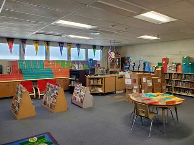 Hoffer Elementary Library in Banning