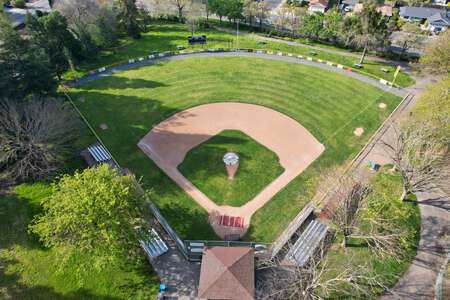 Olive Elementary School Hamann Baseball Field in Novato