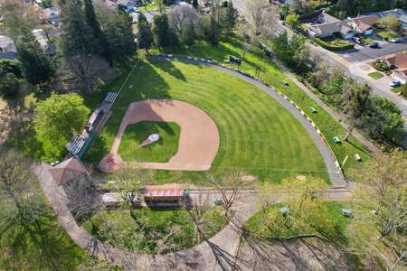 Olive Elementary School Hamann Baseball Field in Novato