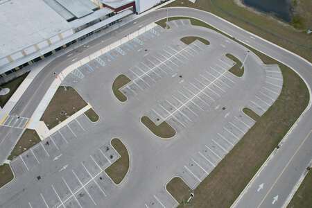 Lehigh Acres Middle School Parking Lot in Lehigh Acres