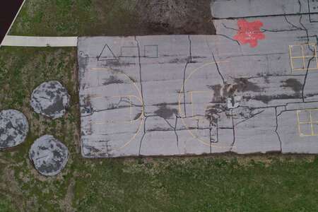 Manor Hill Elementary School Outdoor Basketball Courts in Liberty
