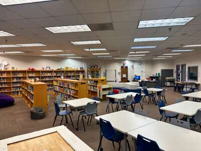 Pleasant Grove Elementary School Library in Dallas