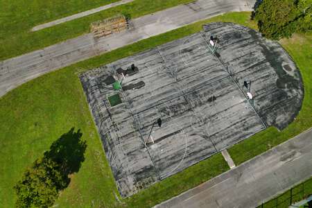 Lauderhill High School 6-12 Outdoor Basketball Courts in Lauderhill 2