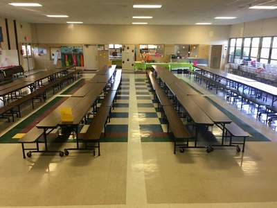 Clear Fork Elementary School Cafeteria in Lockhart