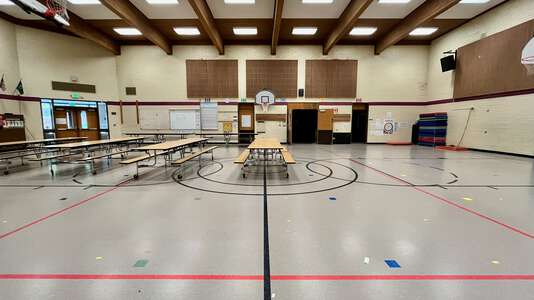Norman Rockwell Elementary School Gym/Cafeteria in Redmond