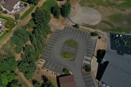 Meredith Hill Elementary School Parking Lot - Field in Auburn