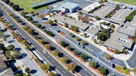 Dartmouth Middle School Parking Lot in San Jose