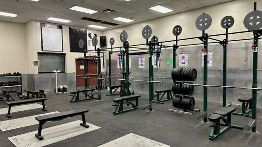 John H. Pitman High School Weight Room in Turlock