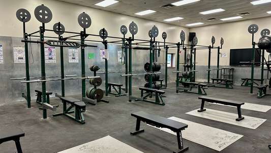 John H. Pitman High School Weight Room in Turlock