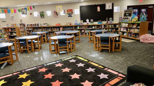 Santa Rosa Elementary School Library in Maricopa