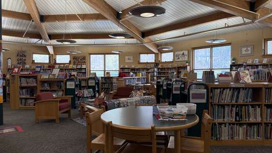 Crocker Farm Elementary School Library in Amherst