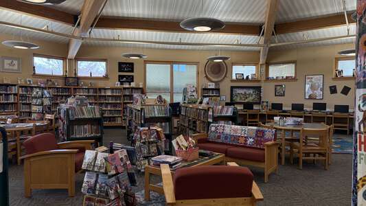 Crocker Farm Elementary School Library in Amherst