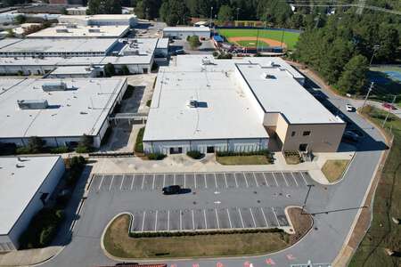 Parkview High School Parking Lot - Rear in Lilburn