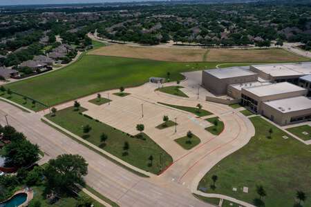 Canyon Ranch Elementary School Parking Lot - Side - CRE in Irving