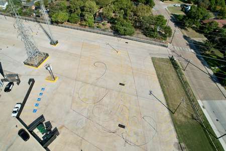 Sprague Athletic Complex Parking Lot in Dallas